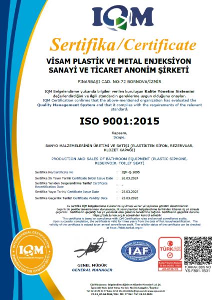 QUALITY MANAGEMENT SYSTEM ISO 9001:2015